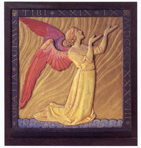 The Angel of Peace Tablet, September 1938 (IWM WMA 63989 ©Maggs Bros Ltd)