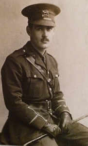 Lt Lionel Pilkington Abbott, Leicestershire Regiment, 1915 (Courtesy of Hugh Parker)